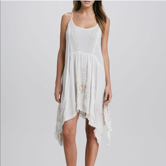 Free People | Meadows of Medallion White Dress - Picture 2 of 10
